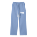 Bubble Greek Letter Straight Leg Sweatpants