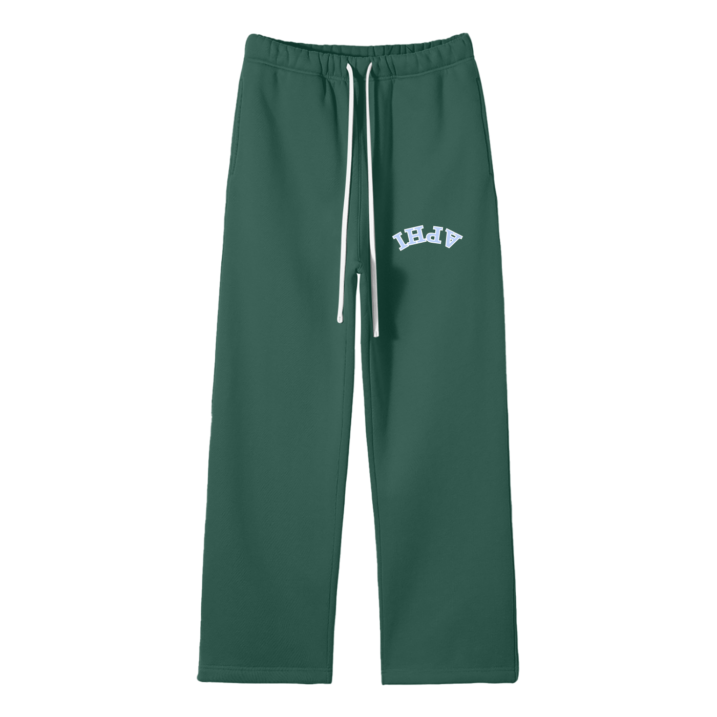 Upside Down Straight Leg Sweatpants