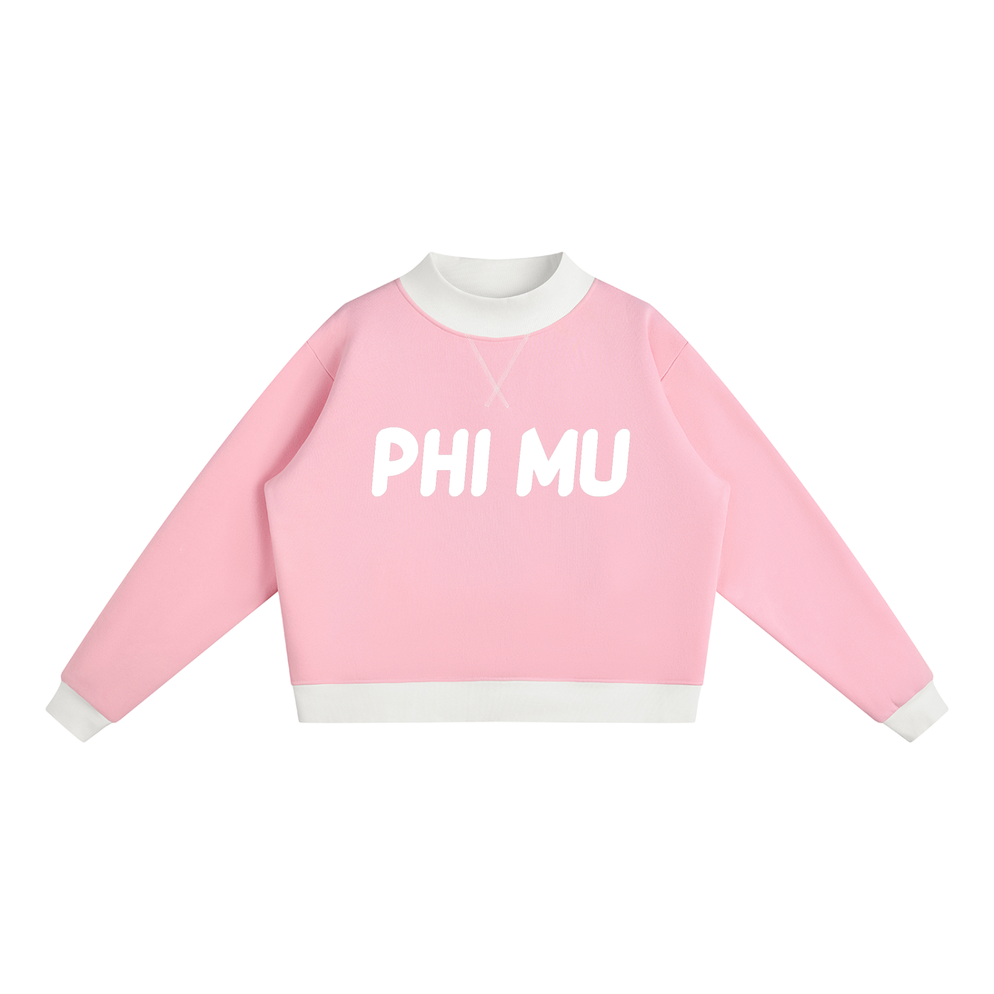 Bubble Text Mockneck