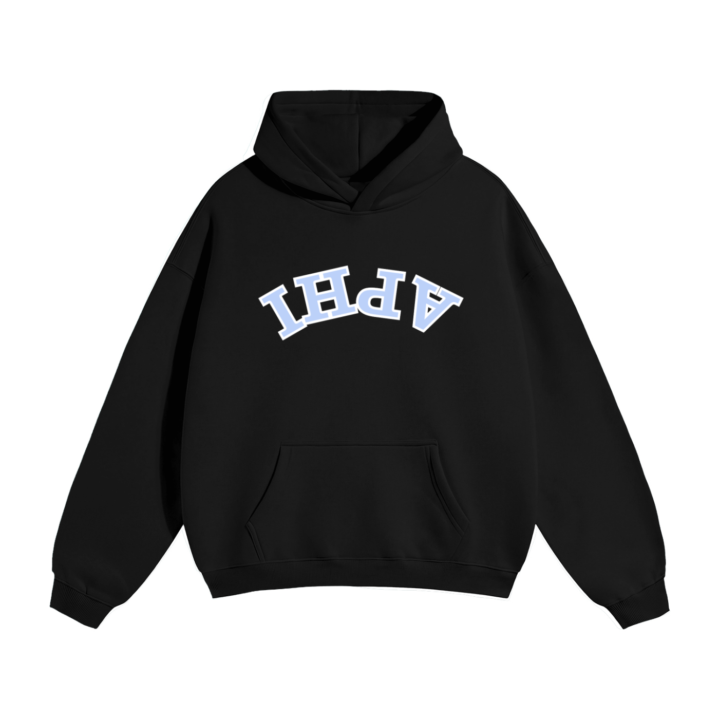 Oversized Upside Down Hoodie