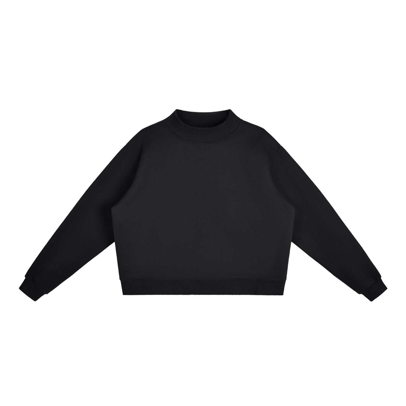 Essential Fleece Mock-Neck